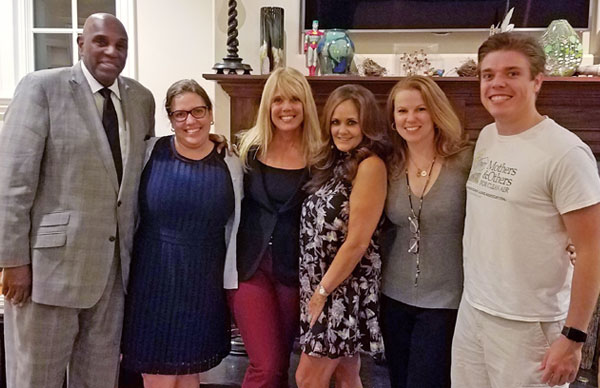 Rev. Dr. Gerald L. Durley, Gretchen Dahlkemper, Laura Turner Seydel, Lisa Rayner Catherall, Stephanie Blank and John R. Seydel at the Mothers and Others for Clean Air 15-year anniversary event.