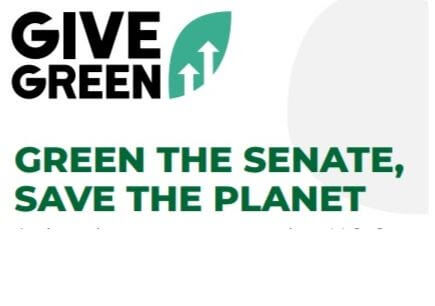 Give Green: Green the Senate, save the planet
